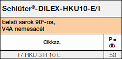 Schlüter®- DILEX-HKU-E 135°