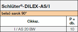 Schlüter-DILEX-AS/I