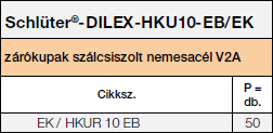 Schlüter®- DILEX-HKU-EB/EK