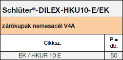 Schlüter®- DILEX-HKU-EB/V