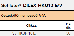 Schlüter®- DILEX-HKU-E/I