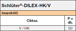 Schlüter-DILEX-HK/V