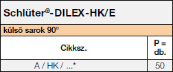 Schlüter-DILEX-HK/E