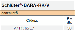 Schlüter-BARA-RK/V
