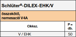 Schlüter-DILEX-EHK/V