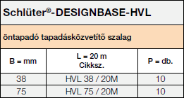 <a name='hvl'></a>Schlüter®-DESIGNBASE-HVL