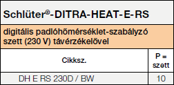 <a name='rs'></a>Schlüter®-DITRA-HEAT-E-RS