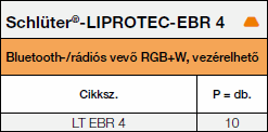 Schlüter®-LIPROTEC-EBR 4