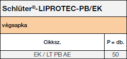 Schlüter®-LIPROTEC-PB/EK
