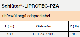Schlüter-LIPROTEC-PZA