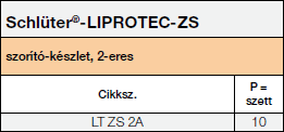 Schlüter®-LIPROTEC-ZS-2adrig
