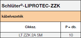 Schlüter®-LIPROTEC-ZZK