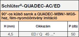 Schlüter-QUADEC-AC/ED