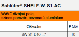 Schlüter-SHELF-W-S1-AC WAVE, D10